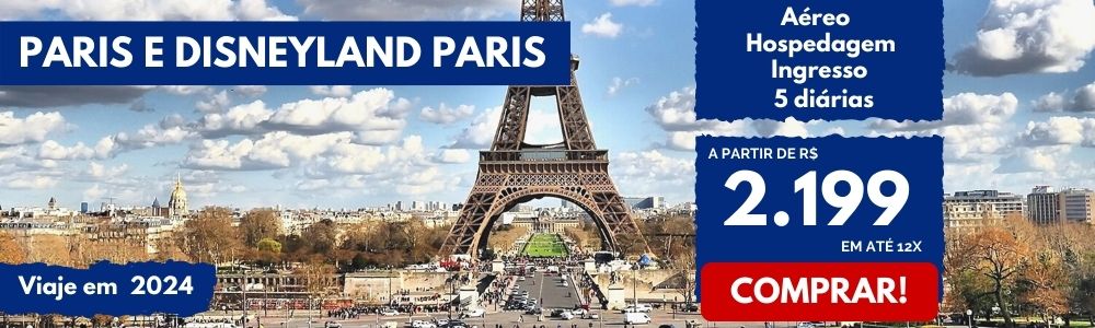 Promoção do Hurb para Disneyland Paris