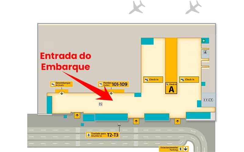 Terminal 1 do Aeroporto de Guarulhos