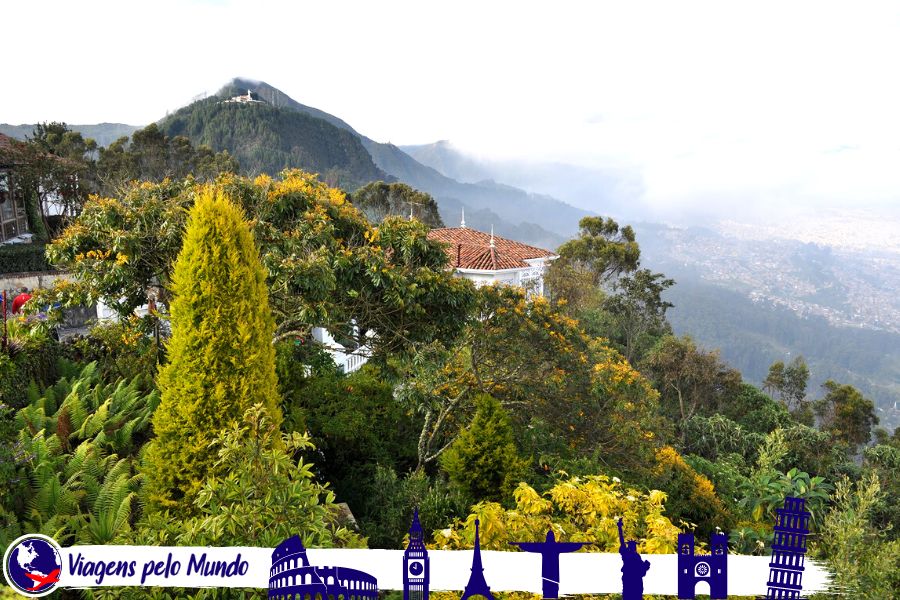 Cerro monserrate em Bogotá