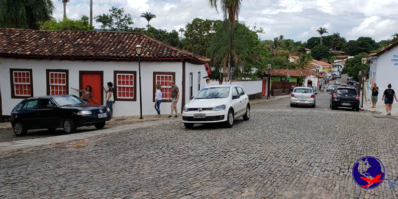 Rua do centro histórico de pirenópolis