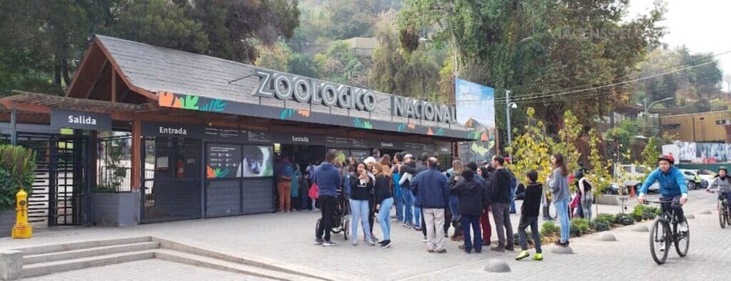 Entrada do Zoológico de Santiago