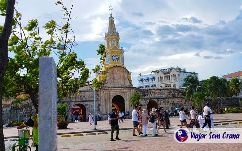 Torre do Relógio em Cartagena