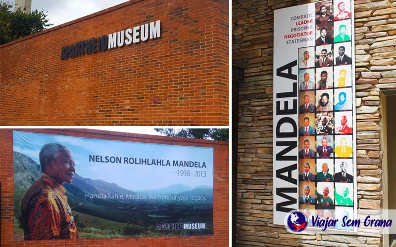 Entrada do Apartheid Museu