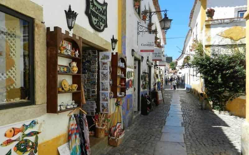 Ruas de Óbidos - Melhores cidades de Portugal