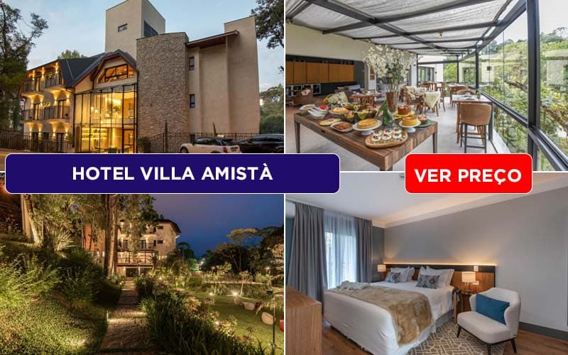 Hotel Villa Amistà em Campos do Jordão
