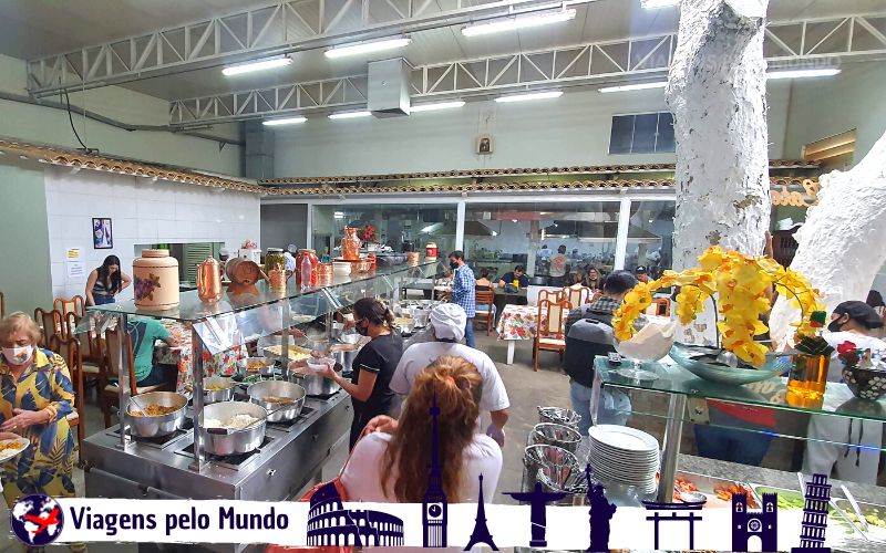 Buffet do Restaurante Popular em Goiânia