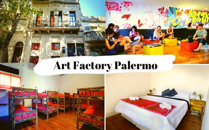 Hostel Art Factory em Palermo