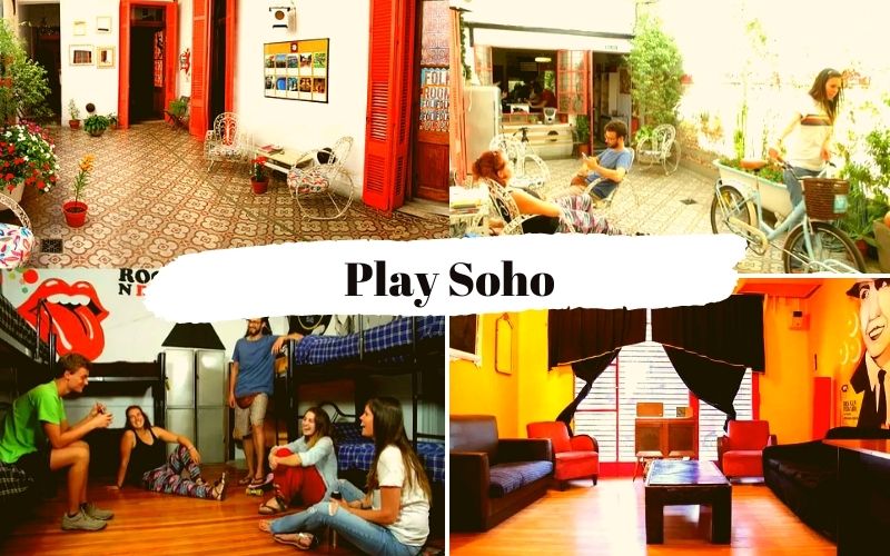Hostel Play Soho em Palermo Soho