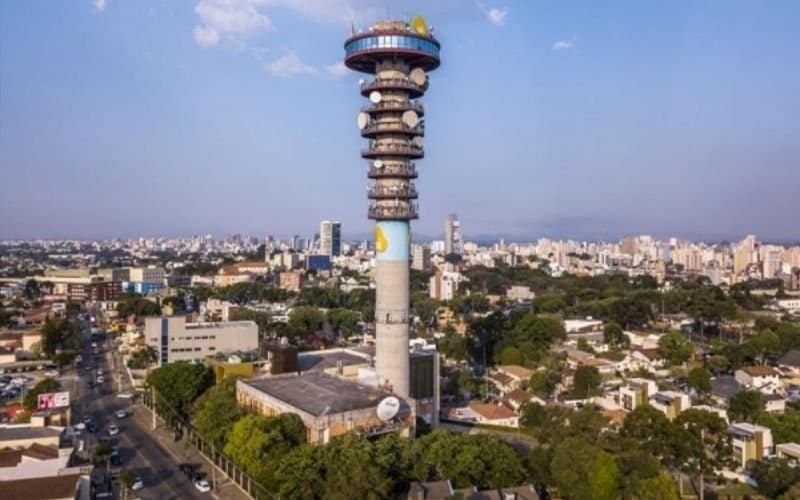 Torre panorâmica em Curitiba