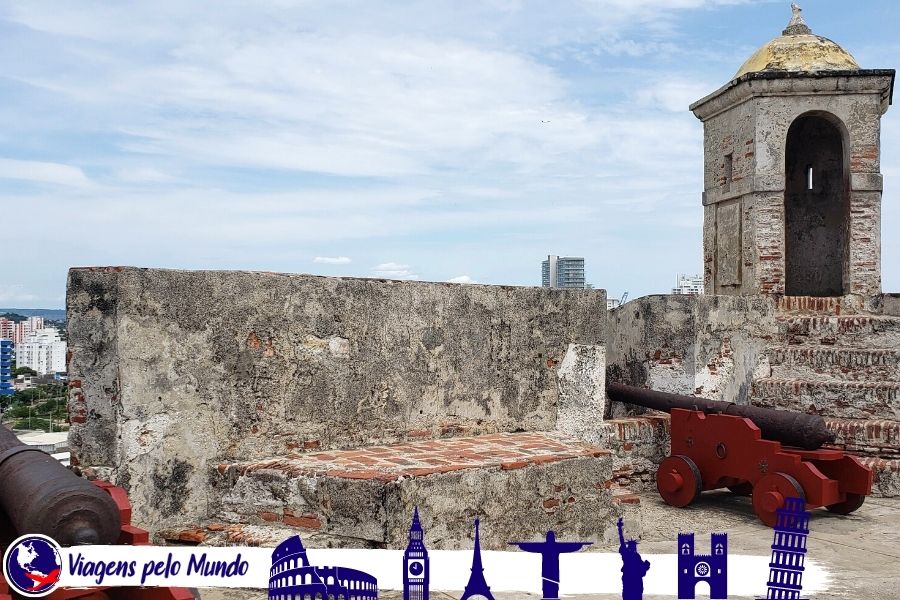 Passeios em Cartagena: Castelo San Felipe de Barajas