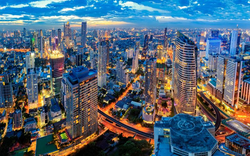 Bangkok, principal cidade da Tailândia