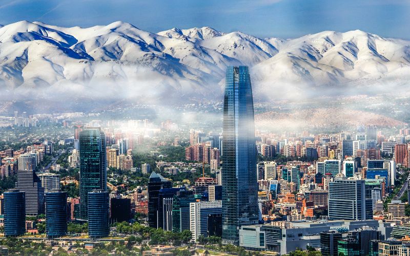 Santiago, principal cidade do Chile