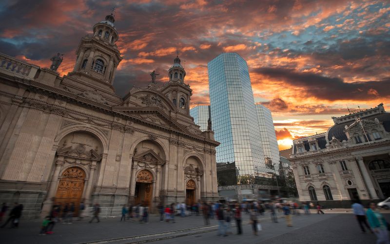 Santiago, principal cidade do Chile