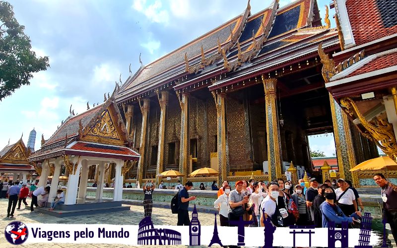 Passeio pelos Templos de Bangkok