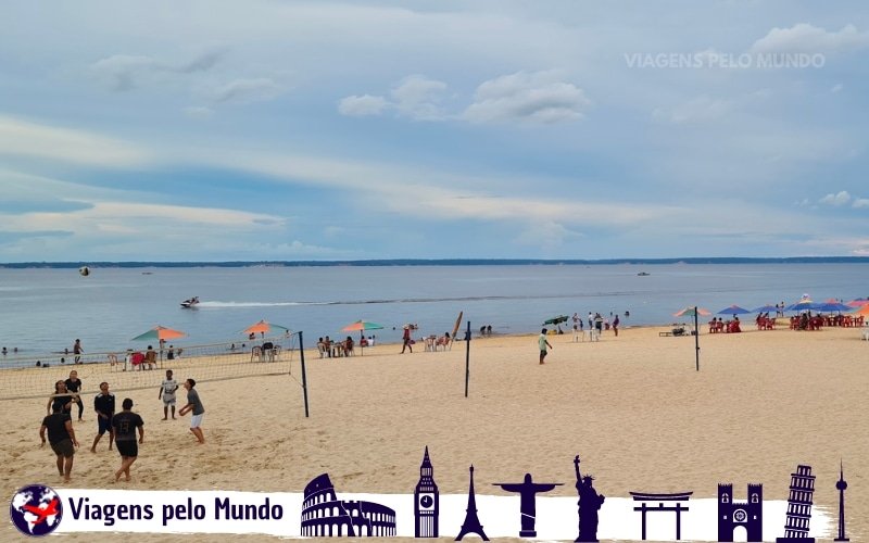 Praia de Ponta Negra em Manaus