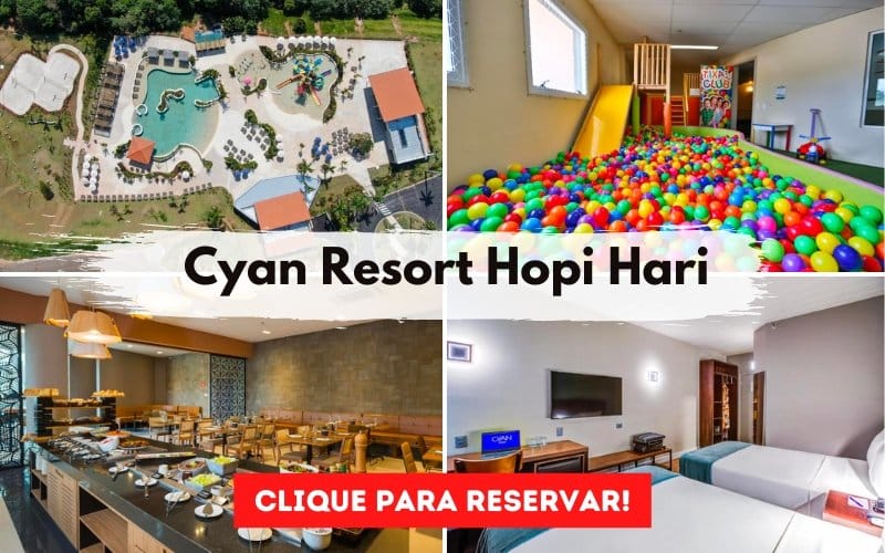 Hotel próximo do Hopi Hari - Cyan Resort