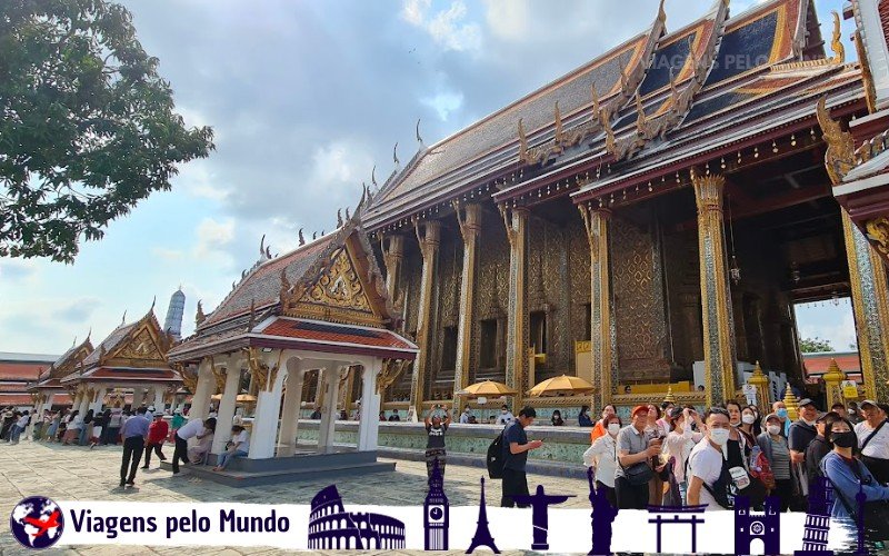 Quanto custa o passeio pelo templos em Bangkok na Tailândia