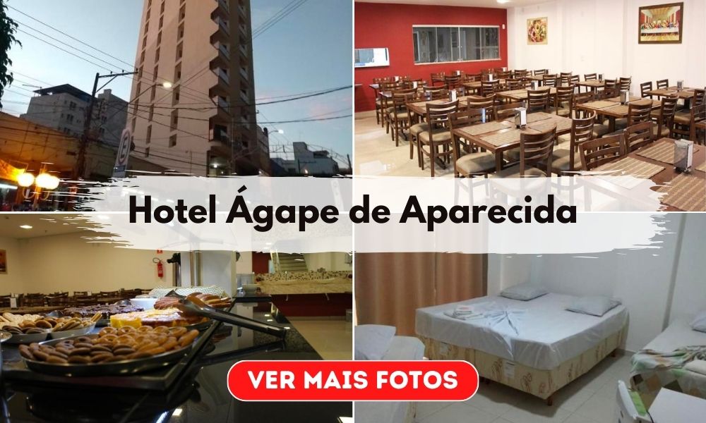 Hotel Ágape, Hotel barato em Aparecida