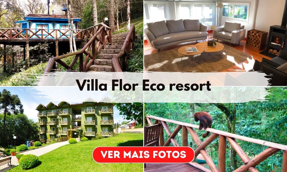 Eco resort no Villa Flor no Rio Grande do Sul