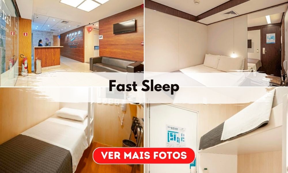 Fast Sleep, hotel para dormir dentro do Aeroporto de Guarulhos