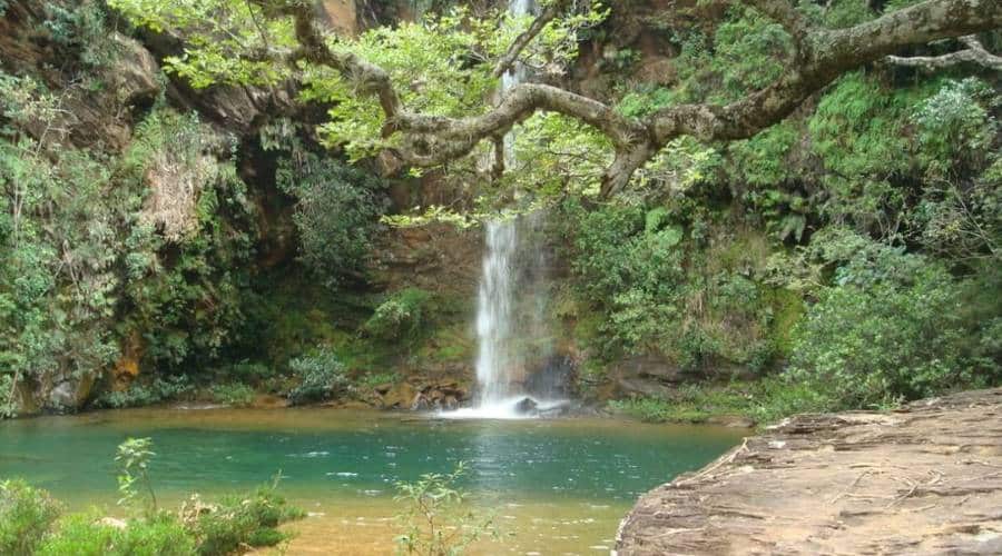Excursão às cachoeiras de Itabirito