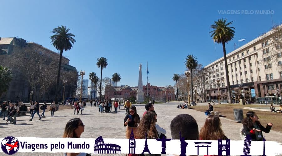 Plaza de Mayo em Buenos Aires