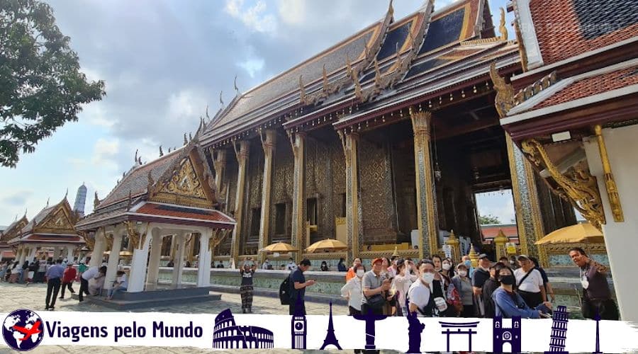 Templo do Buda de Esmeralda em Bangkok