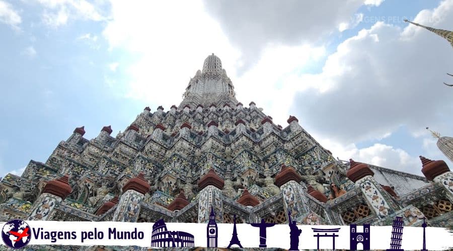 Templo do amanhecer em Bangkok