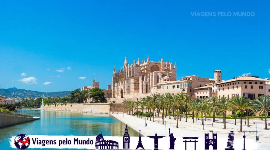 Vista do Par del Mar em Palma de Mallorca