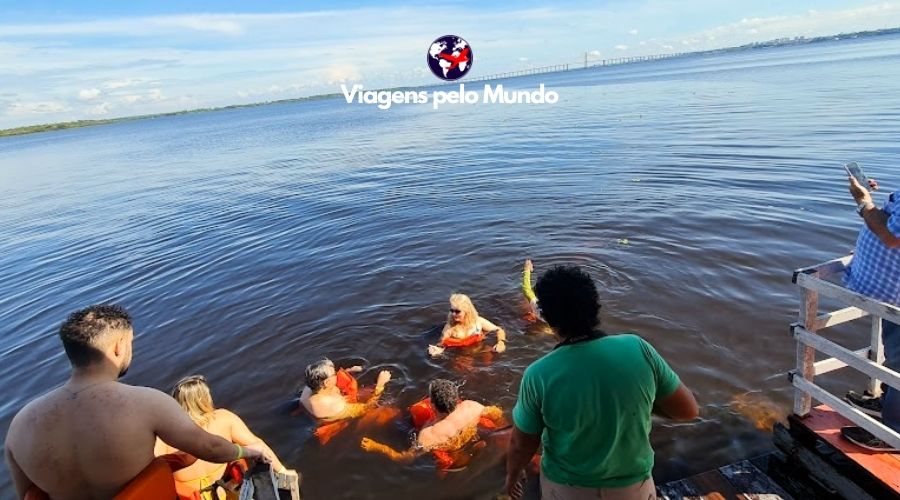 Rio Negro em Manaus, conhecendo o boto rosa