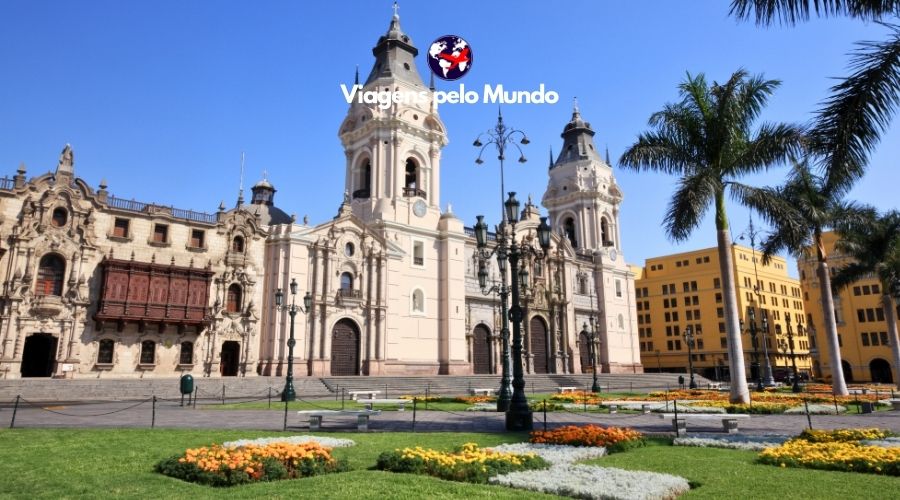 Centro histórico de Lima no Peru