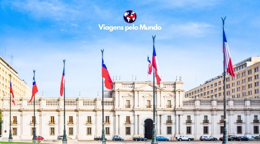 Palácio da Moneda em Santiago do Chile