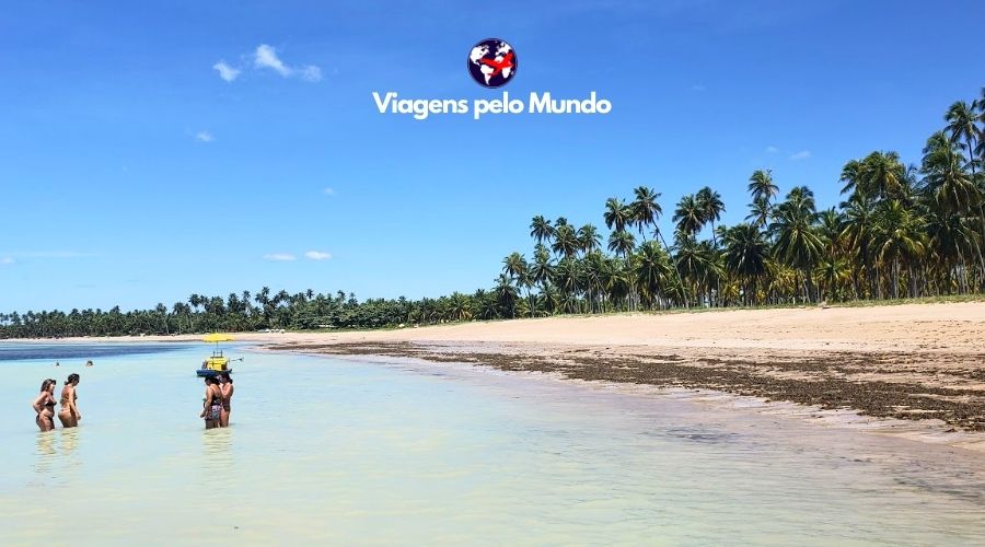 Praia do Patacho em São Miguel dos Milagres