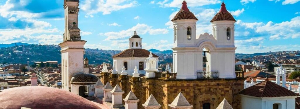Cidade de Sucre. Seguro Viagem para Bolívia.