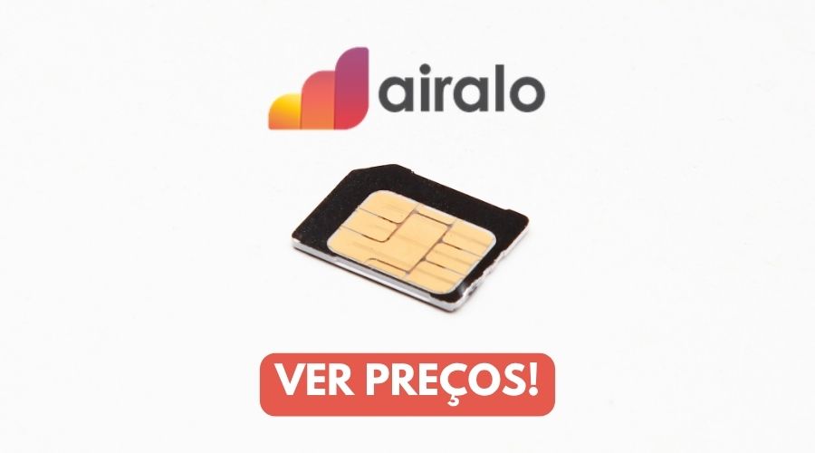 Página da Airalo