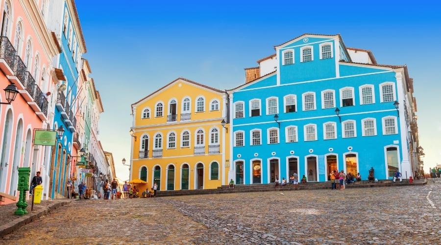 Pelourinho, centro histório de Salvador.