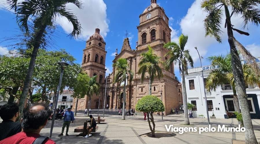 Praça de Santa Cruz de la Sierra na Bolívia