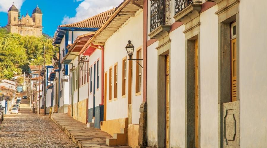 Ruas do centro histórico de Mariana.