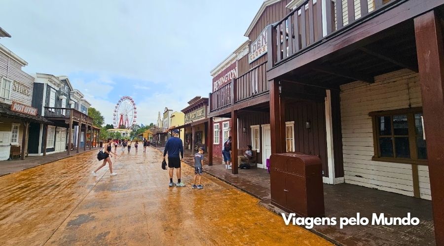 Região Wild West do Hopi Hari